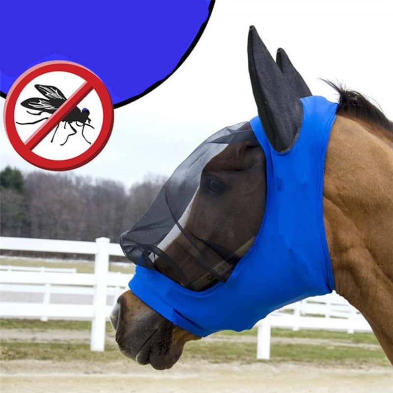 Anti-Fly Mask For Horses