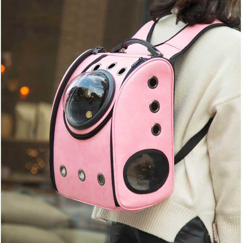 Breathable Carrier Capsule Backpack For Pets