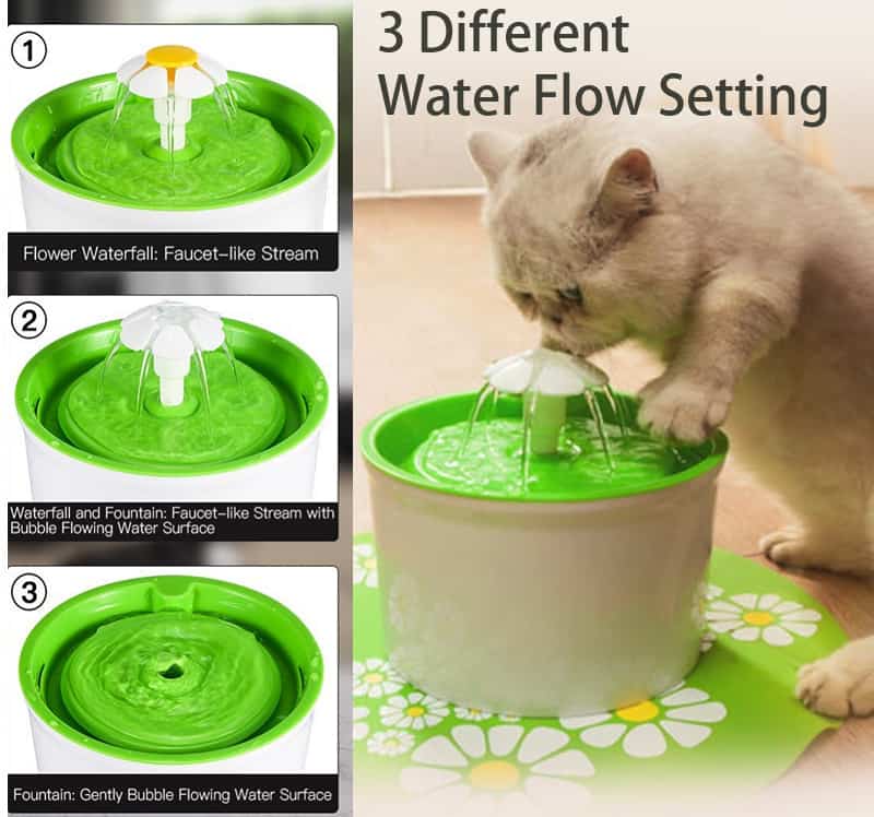 Automatic Cat Dog Pet Water Fountain