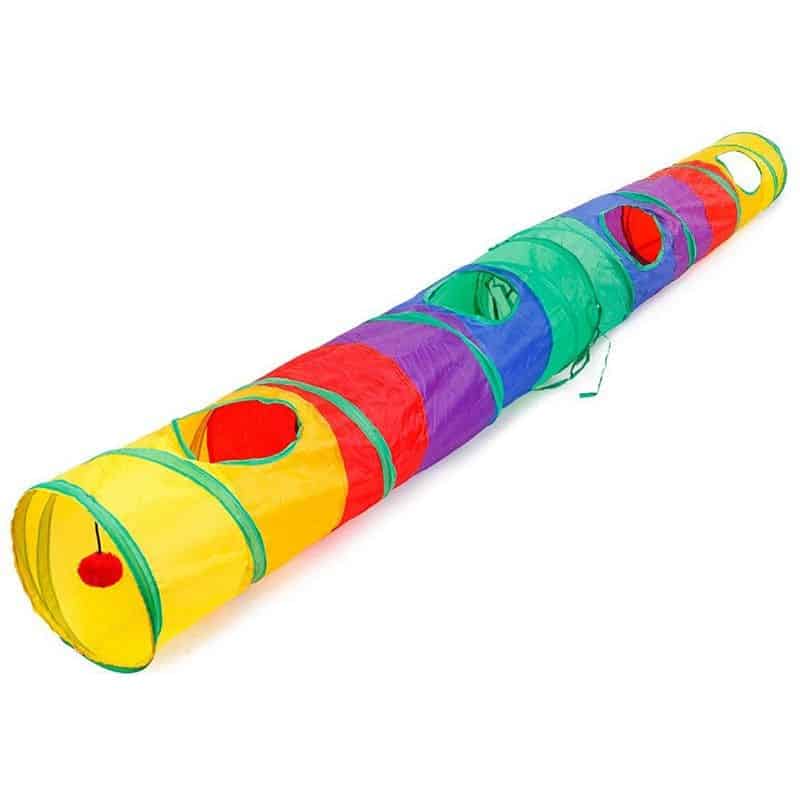 Practical Cat Tunnel Pet Tube Collapsible Play Toy