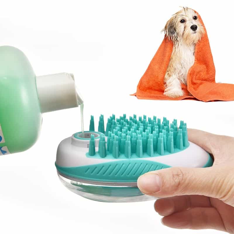 Pet Dog Grooming Bath Brush